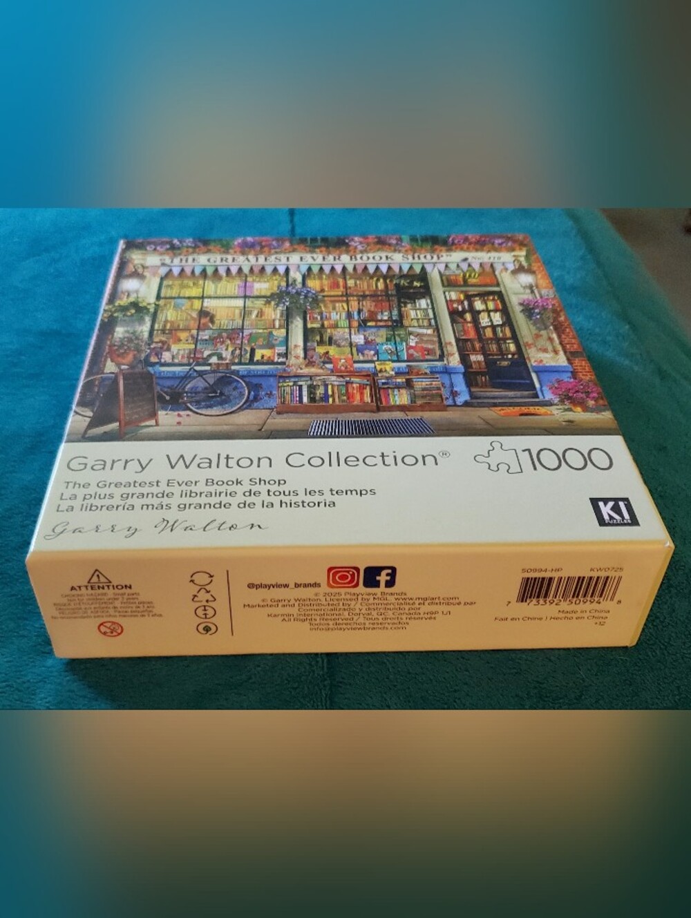 Garry Walton 1000-Piece Puzzle - The Greatest Ever Book Shop ( #410 )
